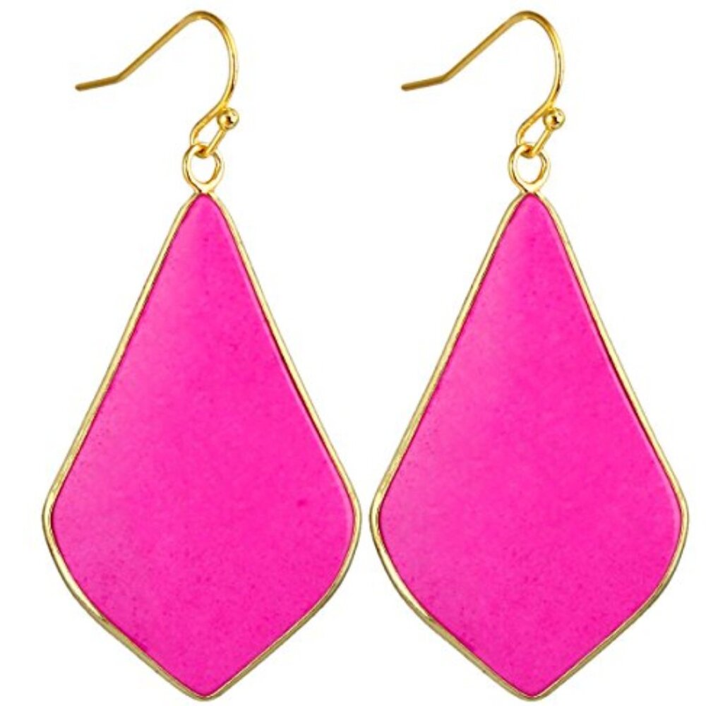 Women’s Stone Crystal Dangle Drop Earrings